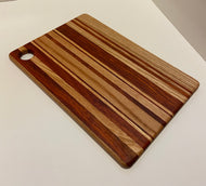 Recycled Wood Cutting Board - Large and Small Sizes